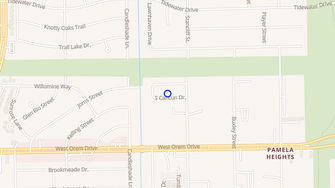 Map for 4938 S Cancun Dr - Houston, TX