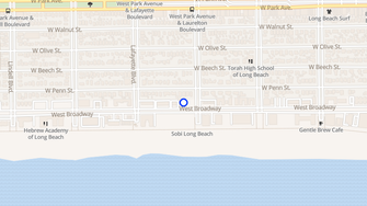 Map for 315 West Broadway - Long Beach, NY