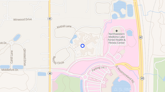 Map for Lake Forest Place - Lake Forest, IL