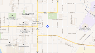 Map for Lincoln Commons - Nazareth, PA
