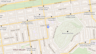 Map for 1308 Masonic Avenue - San Francisco, CA