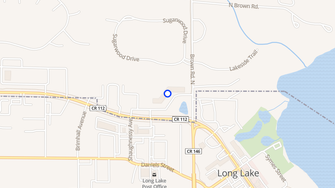 Map for Orono Woods Senior Living - Long Lake, MN