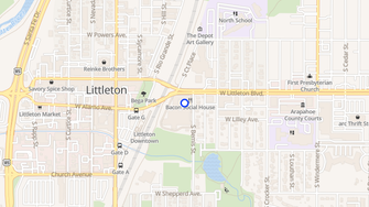 Map for Vita Littleton - Littleton, CO