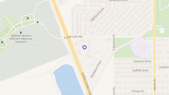 Map for Garden Plaza Apartments - Sierra Vista, AZ