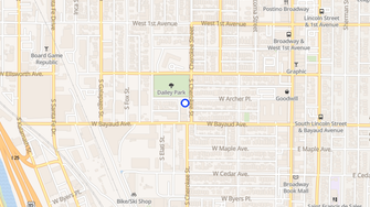Map for Archer Place - Denver, CO