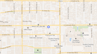 Map for Pasadena Pool Services - Pasadena, CA