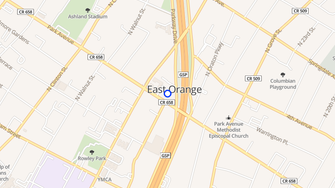 Map for 312 Park Avenue - East Orange, NJ