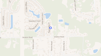 Map for 2933 Napa Valley Court - Jacksonville, FL