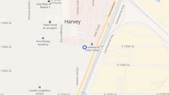 Map for South Suburban YMCA Senior Housing - Harvey, IL