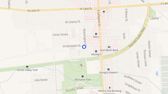 Map for Washington Manor Apartments - South Lyon, MI