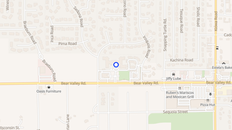 Map for Solstice Senior Living at Apple Valley - Apple Valley, CA