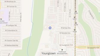 Map for Ventana Winds - Youngtown, AZ