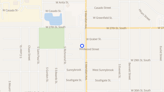 Map for Windridge Apartments - Wichita, KS