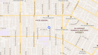 Map for 1423 Magnolia Avenue - Los Angeles, CA
