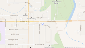 Map for Briarwood Garden Apartments - Salina, KS
