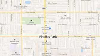 Map for Palmetto Pointe Apartments - Pinellas Park, FL