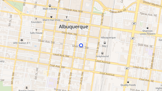 Map for Imperial Apartments - Albuquerque, NM
