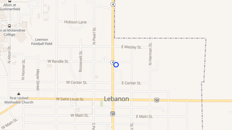 Map for 230 N Madison St - Lebanon, IL