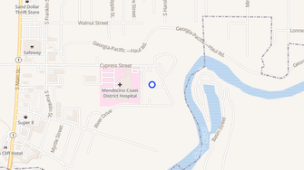 Map for Cypress Ridge Apartments - Fort Bragg, CA