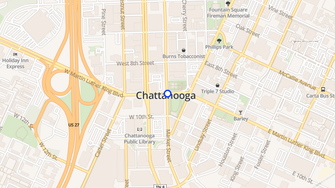 Map for Borough 33 Apartments - Chattanooga, TN