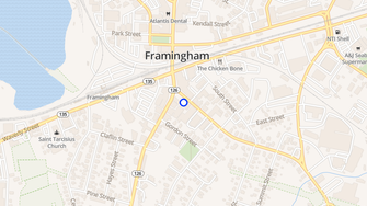Map for Irving Square - Framingham, MA