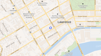Map for Blakeley Building - Lawrence, MA