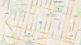 Map for 204 Grand Street - Hoboken, NJ