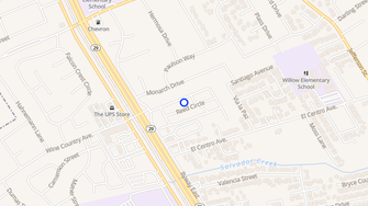Map for Grandview Mobile Park - Napa, CA