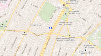 Map for 2605 Grand Concourse - Bronx, NY