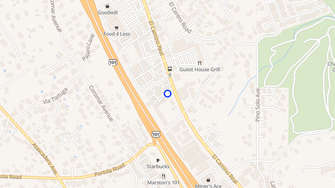 Map for Circle M Mobile Village - Atascadero, CA