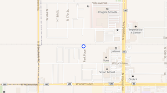 Map for Westpark Mobile Home Court - El Centro, CA