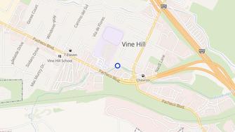Map for The Cottages at Vine Hill Creek - Martinez, CA