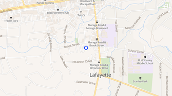 Map for Brook Garden - Lafayette, CA