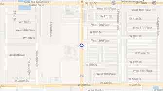 Map for Terracina Villas Apartments - Yuma, AZ