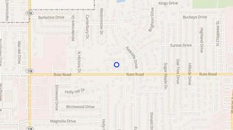 Map for Wycliff Court Apartments - Greenville, OH