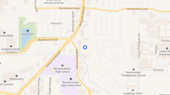 Map for Park Place Apartments - Wichita Falls, TX