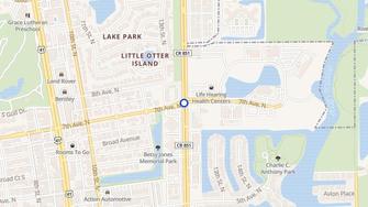 Map for Goodlette Arms Apartments - Naples, FL