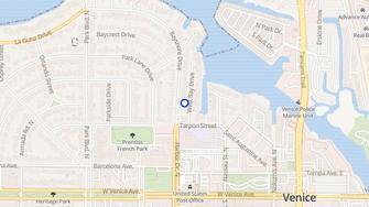 Map for Athens Townhouse - Venice, FL