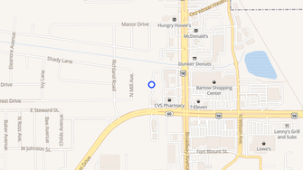 Map for Oaks Landing - Bartow, FL