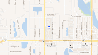 Map for Garden Grove Apartments  - Sarasota, FL
