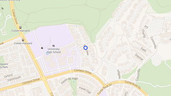 Map for Turtle Rock Vista Apartments - Irvine, CA