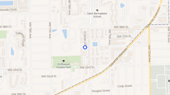 Map for El Jardin Apartments - Hollywood, FL