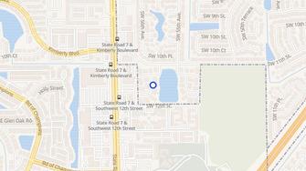 Map for Oakland Hills Apartments - Pompano Beach, FL