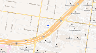 Map for Microtel - McAllen, TX