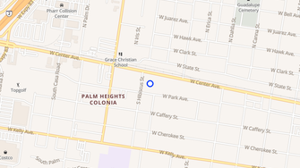 Map for Park Avenue Apartments - Pharr, TX