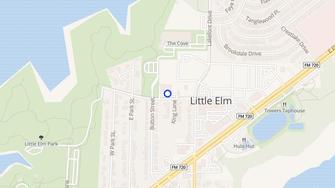 Map for Elmwood Apartments - Little Elm, TX