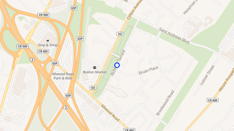 Map for Richfield Village - Clifton, NJ