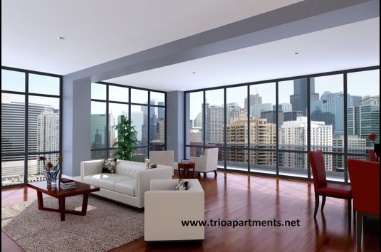 Trio Tower 7 Reviews Chicago Il Apartments For Rent Image Of Trio Tower In Chicago Il