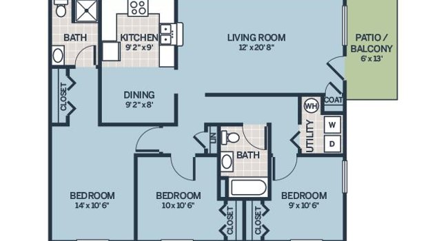 Bradford Run Apartments - 134 Reviews | Kokomo, IN Apartments for Rent
