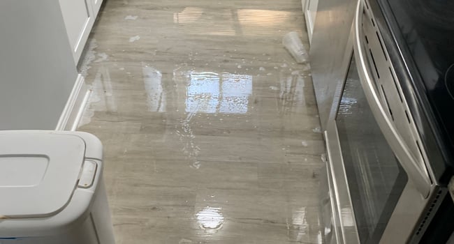 Flooded my whole kitchen